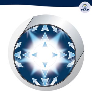 Reflexion-UVC-Active-Edelstahl